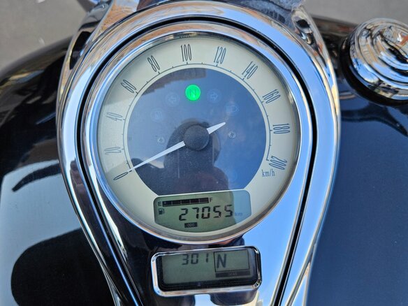 2014 Kawasaki VN1700 Vulcan, чёрный, 705000 рублей - вид 9