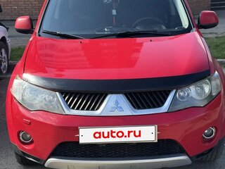 2007 Mitsubishi Outlander II, красный, 950000 рублей, вид 1