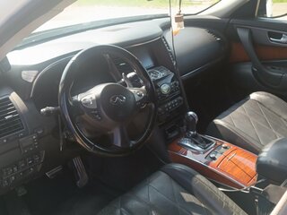 2013 Infiniti FX30d II (S51) Рестайлинг, белый, 1900000 рублей, вид 4