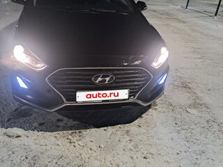 2019 Hyundai Sonata VII (LF) Рестайлинг, чёрный, 1500000 рублей, вид 2