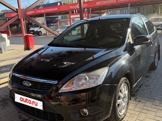 2008 Ford Focus II Рестайлинг, чёрный, 360000 рублей, вид 1