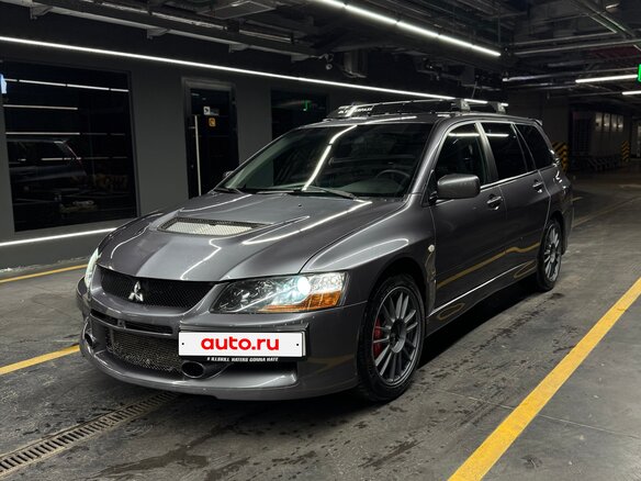 2005 Mitsubishi Lancer Evolution IX, чёрный