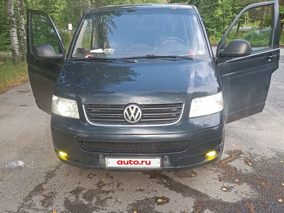 2009 Volkswagen Multivan T5, чёрный, 1050000 рублей - вид 2