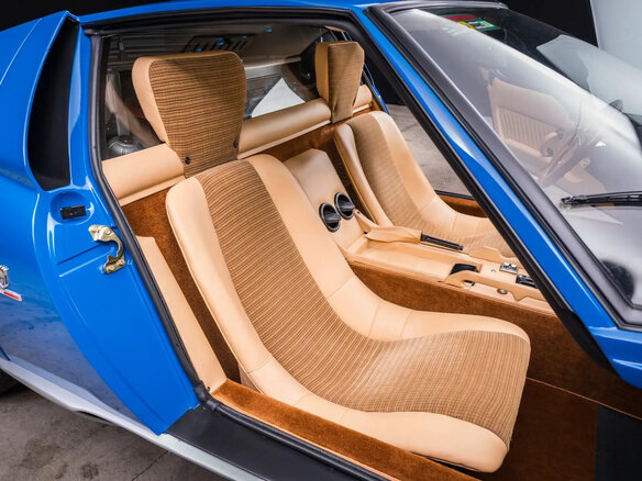 1967 Lamborghini Miura, синий - вид 35