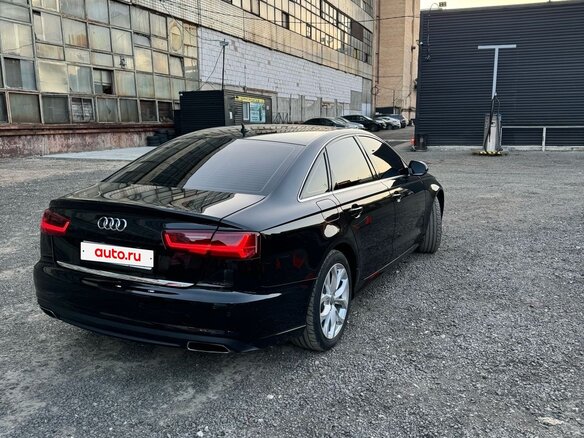 2015 Audi A6 IV (C7) Рестайлинг, чёрный, 2500000 рублей - вид 4