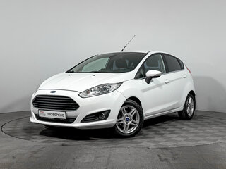 2016 Ford Fiesta Mk6 Рестайлинг, белый, 760000 рублей, вид 1