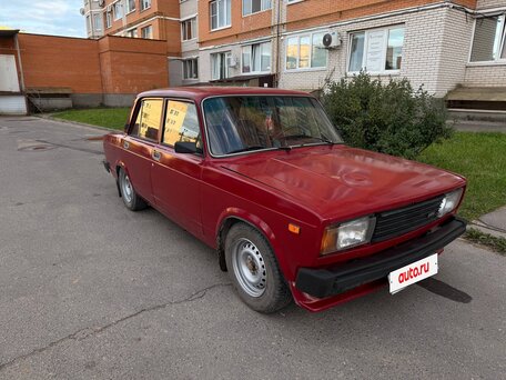 1993 Lada (ВАЗ) 2105, пурпурный, 140000 рублей, вид 5