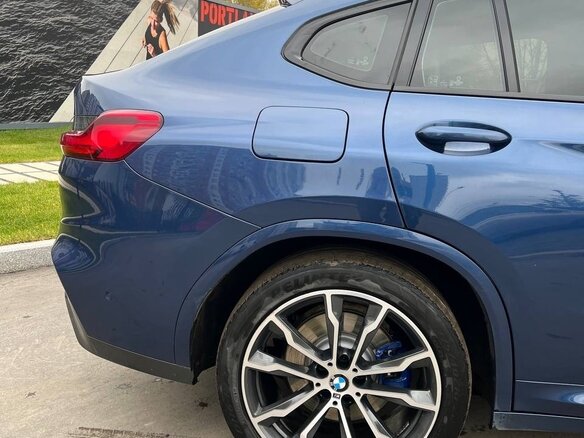 2019 BMW X4 30d II (G02), синий - вид 2