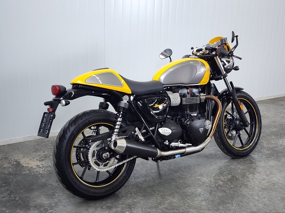 2018 Triumph Street Cup, жёлтый, 649000 рублей - вид 7