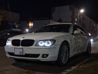 2007 BMW 7 серии Long 750Li IV (E65/E66) Рестайлинг, белый, 1350000 рублей, вид 1