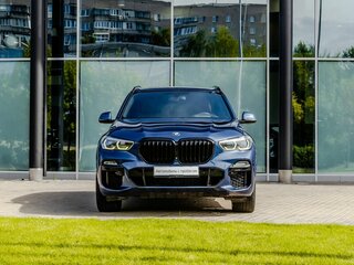 2019 BMW X5 40i IV (G05/G18), синий, 4300000 рублей, вид 3