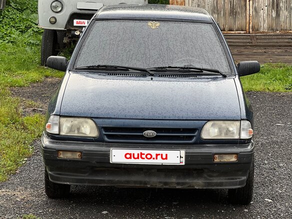 1995 Kia Pride I, синий, 100000 рублей - вид 1
