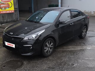 2018 Kia Rio IV, чёрный, 1250000 рублей, вид 4
