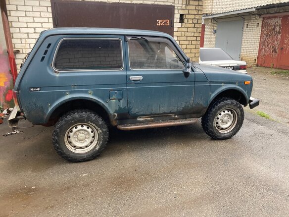2001 Lada (ВАЗ) 2121 (4x4) I Рестайлинг, зелёный, 350000 рублей - вид 2