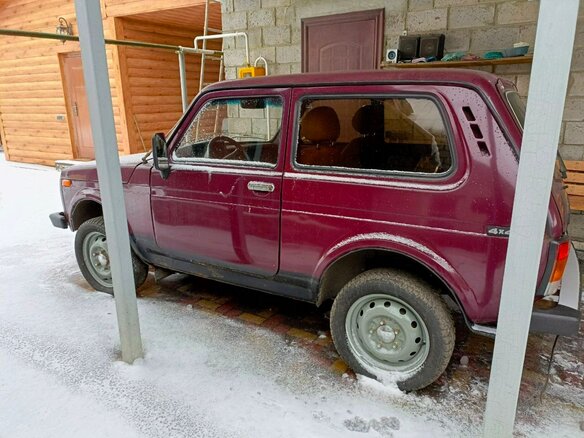1996 Lada (ВАЗ) 2121 (4x4) I Рестайлинг, красный, 250000 рублей - вид 7