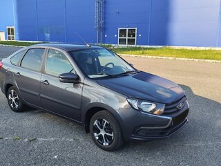 2021 Lada (ВАЗ) Granta I Рестайлинг, серый, 700000 рублей, вид 3
