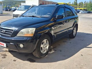 2006 Kia Sorento I Рестайлинг, чёрный, 800000 рублей, вид 3