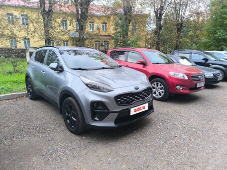 2021 Kia Sportage IV Рестайлинг, серый, вид 1