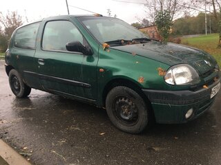 1999 Renault Clio II, зелёный, 150000 рублей, вид 2