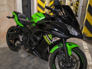 2019 Kawasaki Ninja 650, чёрный, 830000 рублей, вид 1