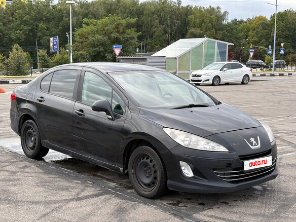 2012 Peugeot 408 I, чёрный, 305000 рублей - вид 1