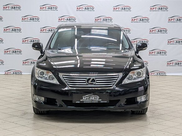 2011 Lexus LS 460 L IV Рестайлинг, чёрный - вид 1