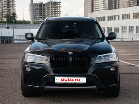 2010 BMW X3 28i xDrive II (F25), чёрный, 1290000 рублей, вид 2