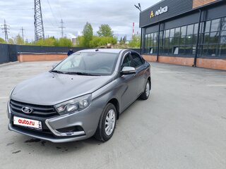 2016 Lada (ВАЗ) Vesta I, серый, 770000 рублей, вид 1