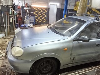 2006 Chevrolet Lanos I, серебристый, 110000 рублей, вид 4