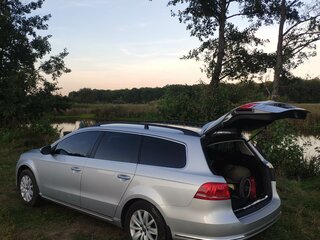2014 Volkswagen Passat B7, серебристый, 1297000 рублей, вид 4