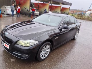 2011 BMW 5 серии 528i VI (F10/F11/F07), чёрный, 1850000 рублей, вид 5