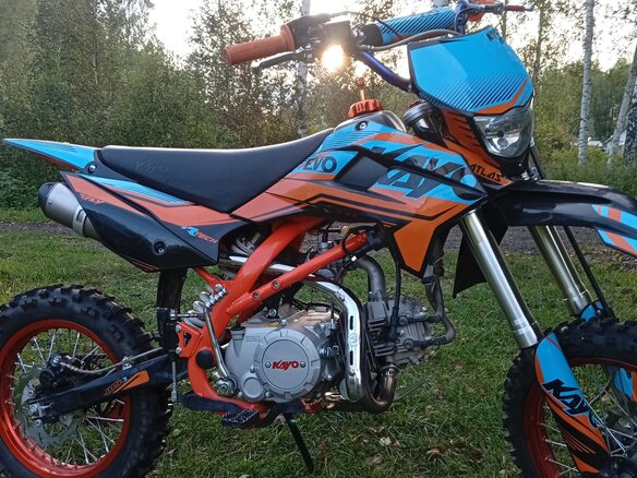 2023 Kayo Evolution YX125EM, оранжевый, 90000 рублей - вид 6
