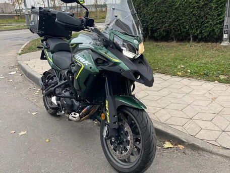 2023 Benelli TRK 502, зелёный, 510000 рублей, вид 2