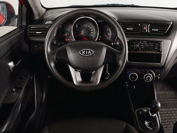 2012 Kia Rio III, красный, 500000 рублей - вид 5
