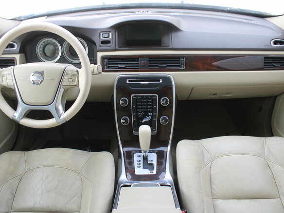 2011 Volvo S80 II Рестайлинг, чёрный - вид 8