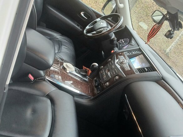 2014 Nissan Patrol VI (Y62) Рестайлинг, белый, 2550000 рублей - вид 22