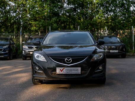 2012 Mazda 6 II (GH) Рестайлинг, чёрный, 899000 рублей, вид 3