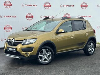 2017 Renault Sandero Stepway II, золотистый, 939000 рублей, вид 1