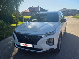 2020 Hyundai Santa Fe IV, белый, 3050000 рублей, вид 3