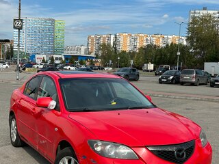 2006 Mazda 3 I (BK) Рестайлинг, красный, 300000 рублей, вид 3