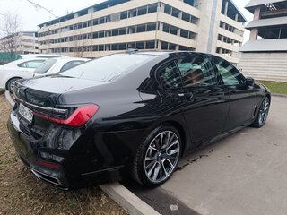 2020 BMW 7 серии Long 730Ld xDrive VI (G11/G12) Рестайлинг, чёрный, 6300000 рублей, вид 5