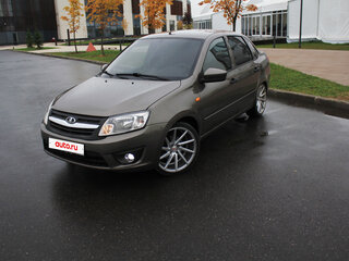 2016 Lada (ВАЗ) Granta I, коричневый, 570000 рублей, вид 1