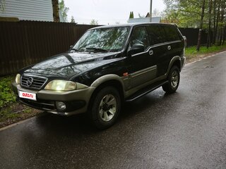 2003 SsangYong Musso I Рестайлинг, чёрный, 350000 рублей, вид 3