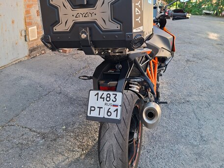 2023 KTM 1290 Super Duke GT, оранжевый, 1650000 рублей, вид 4