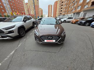 2017 Hyundai Sonata VII (LF) Рестайлинг, коричневый, 2100000 рублей, вид 2