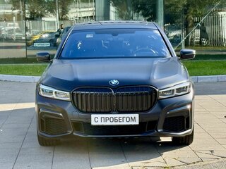 2021 BMW 7 серии Long 730Ld xDrive VI (G11/G12) Рестайлинг, чёрный, 7490000 рублей, вид 4