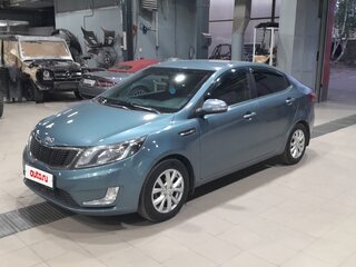 2013 Kia Rio 4-speed III, голубой, 850000 рублей, вид 1