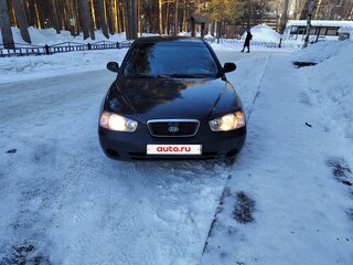 2001 Hyundai Elantra III (XD), чёрный, 200000 рублей, вид 1