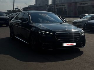 2022 Mercedes-Benz S-Класс 350 d Long 4MATIC VII (W223), чёрный, 10000000 рублей, вид 2