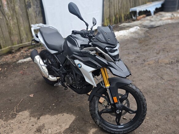 2025 BMW G 310 GS, чёрный, 740000 рублей - вид 9